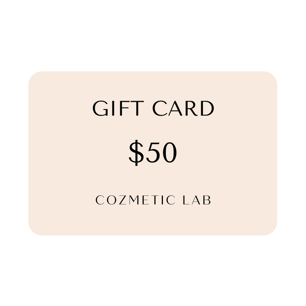 Cozmetic Lab Gift Card $50