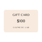 Cozmetic Lab Gift Card $100